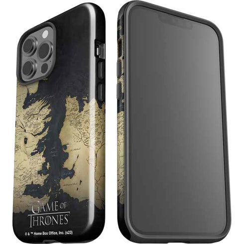 Game of Thrones: Westeros Map iPhone 15 Pro Max Impact Case